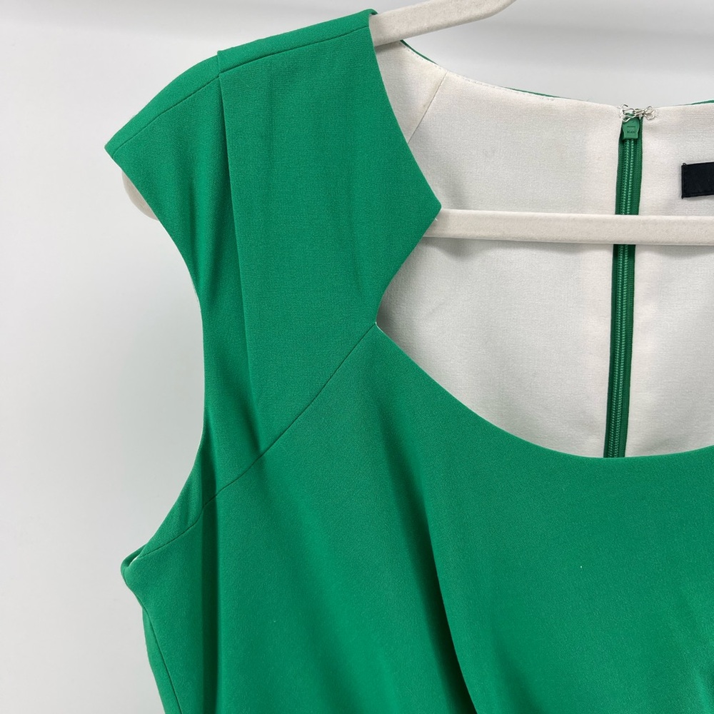 Ellen Tracy Cap Sleeve Ruched Detail Career Cocktail Sheath Dress, Women's 12 - Picture 5 of 9